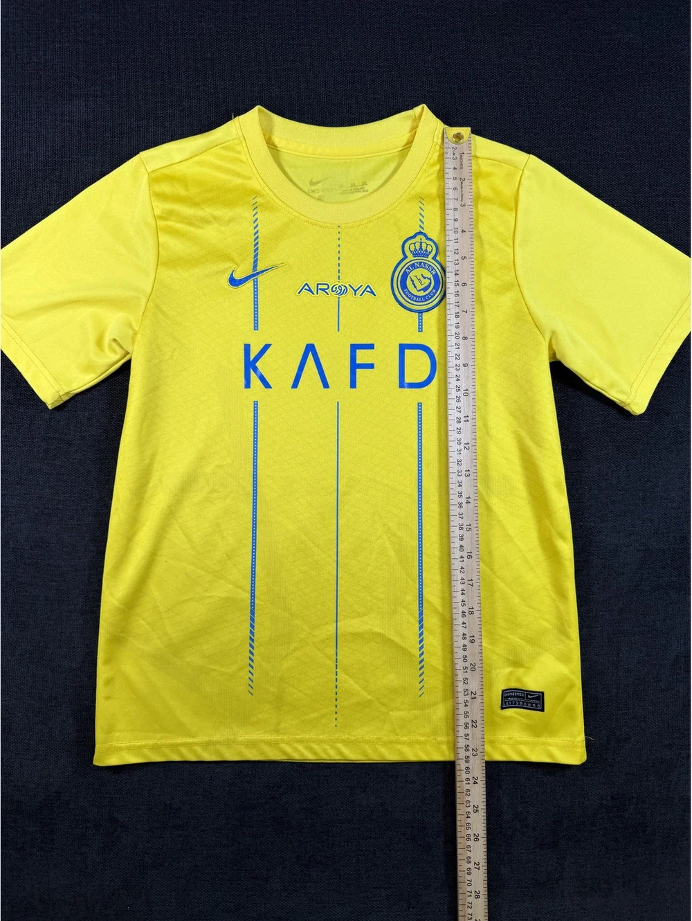 Nike Al Nassr Football Club Yellow Jersey